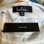 Lulus LULU’S Cape Cove Orange Multi Striped Asymmetrical Dress | XL Photo 8