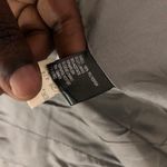 Tahari Grey blazer snap on button up down office siren core fitted corset waist long sleeve Photo 5