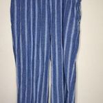 Old Navy  Womens Size XL Pants High Rise Wide Leg Comfort Waist Band Linen Blend Photo 0