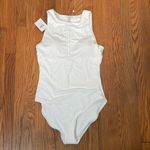 ANDIE  Swim The Malibu One Piece LT White size large long torso NWT Photo 1