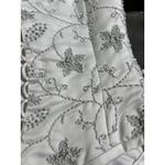 Maggie Sottero Couture White Beaded Corset Top Bridal Wedding Evening Formal Size M Photo 6