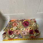 Boutique Shirt Women Size XL Embroidered Flowers Sheer Artsy Fairy Avant Swifty Photo 4