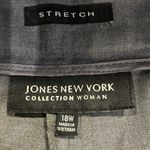 Jones New York Collection Stretch Dress Pants Grey 18WP Photo 5