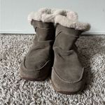 TAOS 8 Future Mid Boots in Brown Fur Lined Suede Tan Photo 2