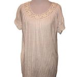 Carolyn Taylor ‎ women’s large white eyelet blouse Photo 0