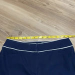 Tail White Label Womens Bermuda Golf Shorts Size 8 Navy White Piping Activewear Blue Photo 3