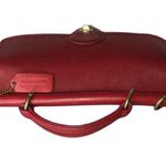 Coach Vintage WILLIS Red Glove Tanned Top Handle Crossbody Satchel 9927 USA COA Photo 14