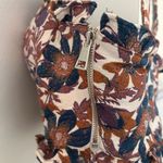 Sachin & Babi X Anthropologie Sweetheart Jacquard Ruffle Crop Top Floral XS Photo 6