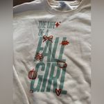 United Monograms The Life of a Fall Girl crew neck sweatshirt Size XL Photo 1