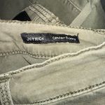Dear John  joyrich comfort‎ skinny Army Green Zipper Pocket Pants size 26 Photo 2