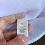 dressbarn Pink and White Floral Midi Dress Size 12 Photo 5