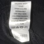 Woman Within  black leggings cotton spandex size L 18/20 Photo 4