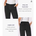 Tapata Stretchy Straight Black Dress Pants with Pockets SizeXXL (20) New Size XXL Photo 8