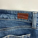 Paige  Jimmy Jimmy Cuffed Blue Denim Distressed Jean Shorts Size 28 Photo 8