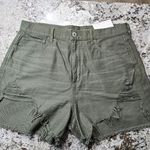 American Eagle  Highest Rise Mom Shorts Green Size 14 Photo 0