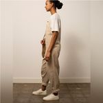 NWT JungMaven hemp canvas Button Front Jumpsuit XS Tan Photo 4