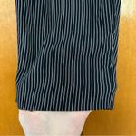 MM.LaFleur Mejia Striped Navy White Tapered Ankle Dress Trousers Size 4 Office Photo 2