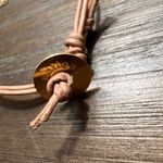 Kris Nations Texas charm adjustable cord bracelet Gold Photo 1