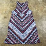 Athleta  Multicolor Geometric Sleeveless Tank dress
Size: LP Photo 2
