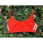 White Fox Boutique WHITE FOX Orange Sports Bra Size Large Photo 1