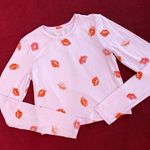 SKIMS  valentines super cropped long sleeve size M Photo 1