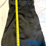 Hippie Rose Elegant Black satin dress Photo 3