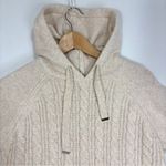 Cupcakes & Cashmere Pullover Sweater Womens XS Hooded Cable knit Fishermancore Photo 1