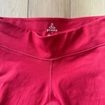 prAna  Ashley Capri Crop Legging Coral Red Size Small Yoga Photo 3