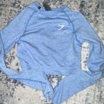 Gymshark  Long Sleeve Top Blue Crop Photo 0