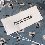 Mimi Chica ✨ Teal Smocked Floral Mini Dress✨ Photo 3