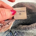 Vintage 90s Flashback Jacket Blue Embroidered Sequin Crochet Size Small Festival Photo 7