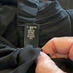 Victoria's Secret Victoria’s Secret black lace chiffon double strap slip camisole babydoll top. M. Photo 6