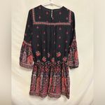 Joie  Armel Floral Print Long Sleeve Blouson Mini Dress‎ Size XS Photo 9