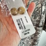 Soft Surroundings NWT  Ivy Shirt Linen Blend Short Sleeve Button Up Large 14/16 Photo 5