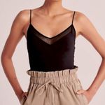 Abercrombie & Fitch Abercrombie Black Seamless Mesh Bodysuit NWT XS Photo 10