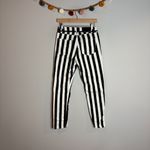 The Kooples  Black And White Striped Slim Fit Jeans Photo 3