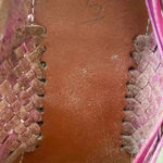 Authentic Mexican Artisanal Huaraches/Sandals Pink Size 5 Photo 4
