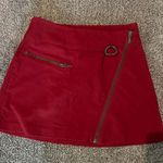 Silence + Noise Red Mini Skirt  Photo 2