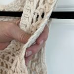 POL  Beige Crochet Tank Top Photo 5