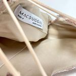Mac Duggal  Sequin Strappy Cutout Tulle Gown in Oyster Size US 8 Photo 5