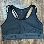 Under Armour  Project Rock Wmns Mid Crossback Black Sports Bra Photo 0