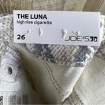 joe's jeans Joe’s Size 26 The Luna High Rise Cigarette Leg Jean In Pristine Snake w/… Photo 6