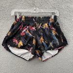 Lululemon Hotty Hot Low Rise Shorts 4" Veiled Floral Black Athletic Running W 4 Photo 0
