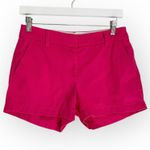 J.Crew Factory Women’s Mid Rise Shorts in Pink Size 2 Photo 0