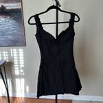 House Of CB  'Tilly'‎ Black Pin Tuck Mini Dress NWOT Size XS A-C Photo 2