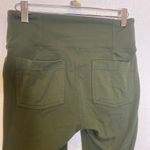 Athleta  Green Stretch Leggings Pockets EUC Sz Sm Nylon Spandex Casual Fitted Photo 4