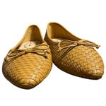 Birdies  Goldfinch Slip On Flats Womens Tan Woven Size 6.5 Basket Weave Brown Photo 10