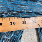 Nic+Zoe  Blue Linen Blend Open Front Cardigan Sweater Womens MP Fall Casual Photo 1