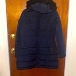 Michael Kors Navy Blue Coat Photo 2