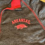 Colosseum University of Arkansas Quarter Zip Activewear Pullover Size Large Photo 2